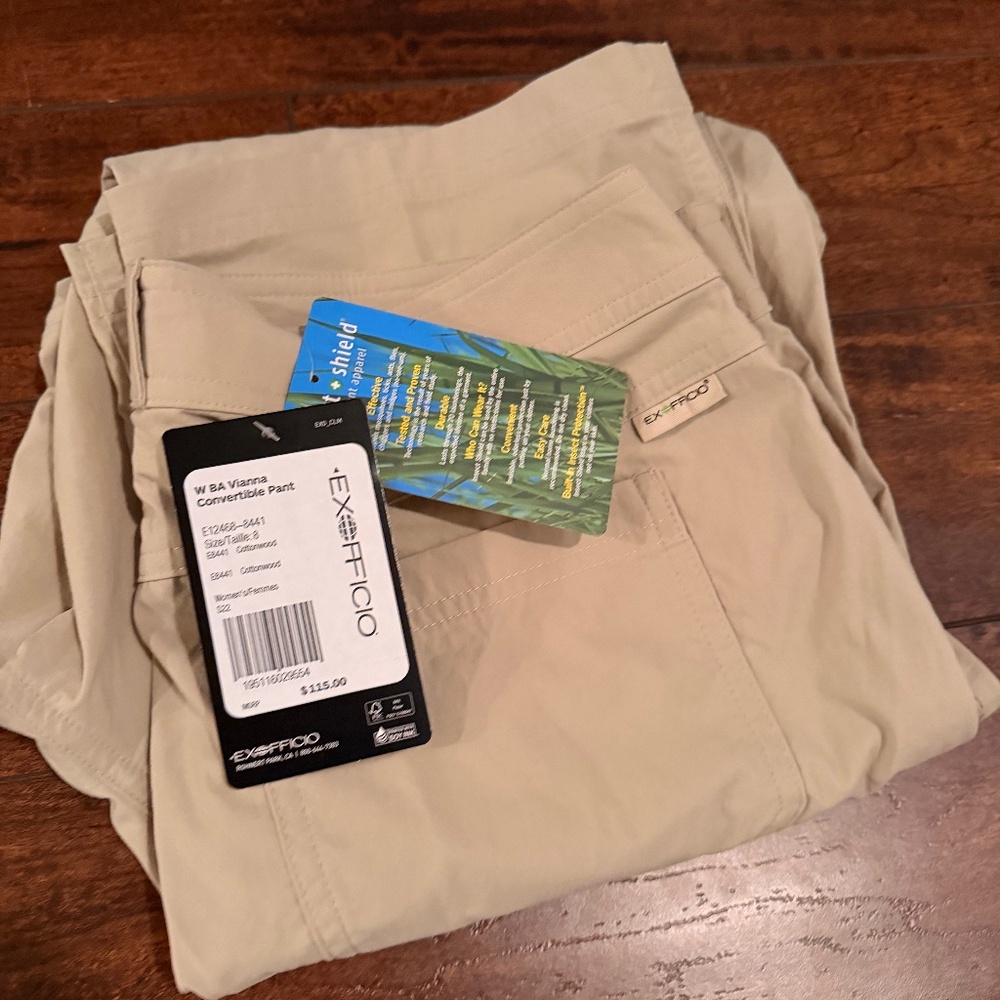 Women's Exofficio Hiking Pants convertible into shorts